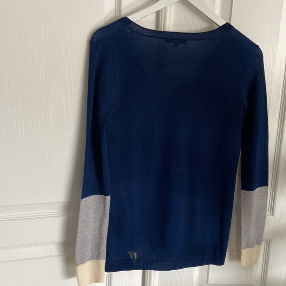 🆕 Madewell First Draft Colour Block Wool Sweater - Picture 8 of 9
